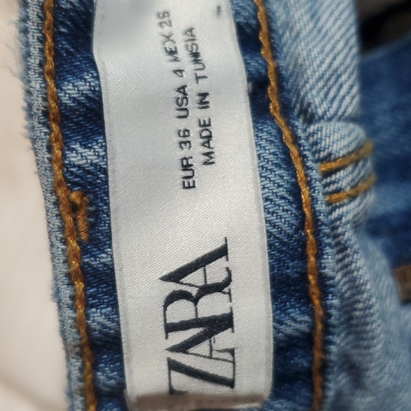 Zara denim pleated jean - Picture 7 of 7